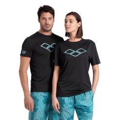 Koszulka Arena T-Shirt Logo. Czarne koszulki sportowe Arena, bez wzorów, bez ramiączek, na fitness i siłownię. Za 119.99 zł.