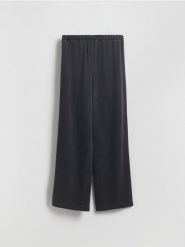 Jeansy straight z lyocellem - szary. Szare jeansy Reserved, bez wzorów. Za 139.99 zł.