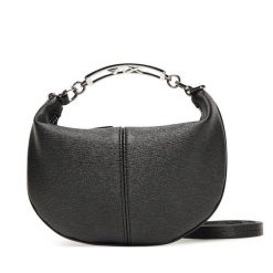 Torebka Armani Exchange. Czarne torebki klasyczne Armani Exchange, bez wzorów, bez dodatków. Za 459.99 zł.