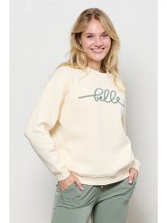 &Co Woman Bluza "Sunya" w kolorze kremowym rozmiar: XXL. Brązowe bluzy &Co Woman, xxl, bez wzorów, bez kaptura. Za 123.25 zł.