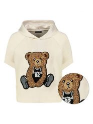 Sublevel Bluza w kolorze kremowym rozmiar: XL. Brązowe bluzy sportowe Sublevel, xl, z aplikacjami, z kapturem. Za 132.05 zł.