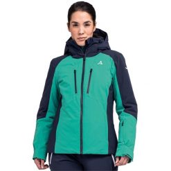 Kurtka narciarska damska Schöffel Naladas. Zielone kurtki narciarskie Schöffel, bez wzorów, bez kaptura, narciarskie. Za 2,499.99 zł.