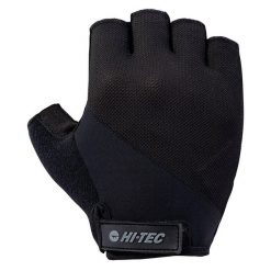 Rękawiczki Bez Palców Dla Dorosłych Unisex Fers. Czarne rękawiczki Hi-tec, bez wzorów, sportowe. Za 66.99 zł.
