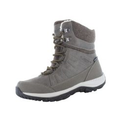 Buty do chodzenia damskie Hi-Tec Riva Mid Wp. Zielone trekkingi Hi-tec, z materiału, za kostkę, trekkingowe. Za 579.99 zł.