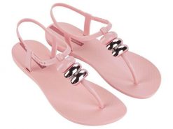 Sandały damskie Ipanema Class Blown. Czerwone sandały Ipanema, bez wzorów, z gumy, sportowe, bez obcasa, bez zapięcia. Za 159.99 zł.