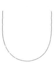 Eastside NY Posrebrzany naszyjnik - dł. 40 cm rozmiar: onesize. Szare naszyjniki Eastside NY, posrebrzane. Za 34.99 zł.