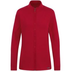 Damska bluza dresowa Jako Pro Casual. Czerwone bluzy JAKO, bez wzorów, z dresówki, z kapturem. Za 448.50 zł.