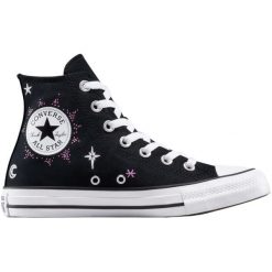 Adidasy Converse Chuck Taylor All Star Celestial, Dla obu płci. Czarne obuwie sportowe Converse, bez zapięcia. Za 490.00 zł.