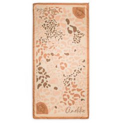 Szal damski Anekke, wykonany z lekkiego materiału tekstylnego z modnym wzorem, brązowy, 42480-062. Brązowe szaliki Anekke, z aplikacjami, eleganckie. Za 119.00 zł.