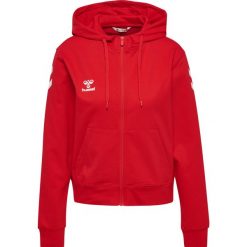 Damska bluza z kapturem zapinana na zamek Hummel Go 2.0 Chevron. Czerwone bluzy Hummel, bez wzorów, z kapturem. Za 268.00 zł.
