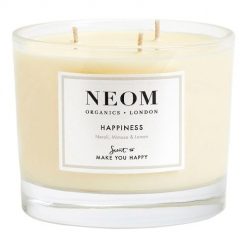 Neom Organics London - Happiness - Świeca Zapachowa - Happiness Candle (3 Wicks) 420g - Dla Kobiet. Perfumy damskie Neom Organics London. Za 299.00 zł.
