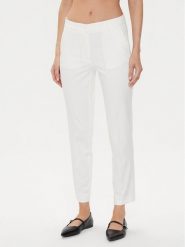 Sisley Spodnie materiałowe 4GV3L5AH6 Écru Regular Fit. Spodnie materiałowe Sisley, l, bez wzorów, z bawełny. Za 119.99 zł.