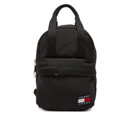 Plecak Tommy Jeans. Czarne plecaki Tommy Jeans, bez wzorów, z jeansu. Za 259.99 zł.