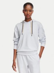 BOSS Bluza 50524760 Niebieski jasny Regular Fit. Niebieskie bluzy Boss, xl, bez wzorów, z bawełny, bez kaptura. Za 399.99 zł.