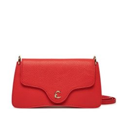 Torebka Coccinelle. Brązowe listonoszki Coccinelle, bez wzorów, bez dodatków. Za 589.99 zł.