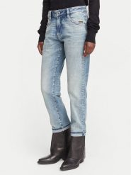 G-Star Raw Jeansy Loux D29953-E205 Niebieski jasny Boyfriend Fit. Niebieskie jeansy G-Star, bez wzorów. Za 469.99 zł.