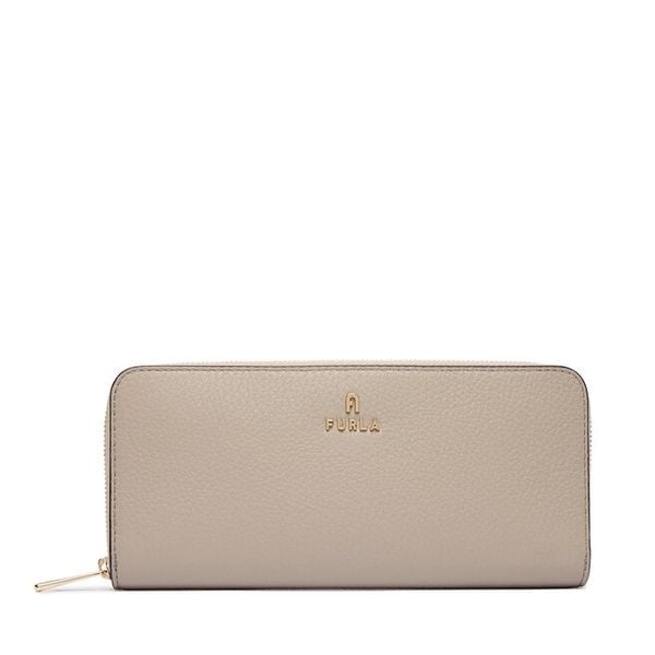 Portfel Furla. Brązowe portfele Furla, bez wzorów. Za 764.99 zł.