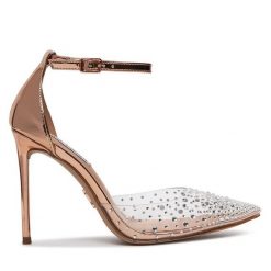 Szpilki Steve Madden. Czerwone szpilki Steve Madden, bez wzorów, bez obcasa, na szpilce, bez zapięcia. Za 319.99 zł.