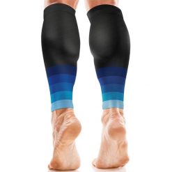 Rękawy uciskowe na łydki na zespół bólu piszczeli (para, SM). Czarne bielizna sportowa AZENGEAR, l, bez wzorów. Za 64.99 zł.