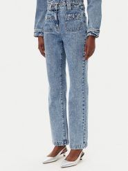 Morgan Jeansy 251-PCHARME Błękitny Bootcut Fit. Niebieskie jeansy Morgan, bez wzorów. Za 229.99 zł.