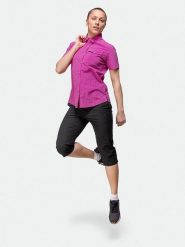 Halti Koszula funkcyjna "Kota" w kolorze różowym rozmiar: 38. Różowe koszule HALTI, bez wzorów, sportowe, bez kołnierzyka, bez ramiączek. Za 152.99 zł.