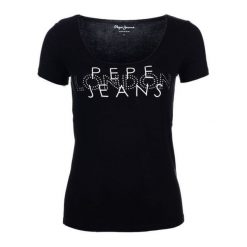 Pepe Jeans T-Shirt Damski Brent S Czarny. T-shirty Pepe Jeans. W wyprzedaży za 128.00 zł.