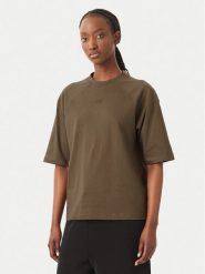 Reebok T-Shirt Reebok X Ewa Chodakowska Mila RK25977CCW Khaki Regular Fit. Brązowe t-shirty Reebok, m, bez wzorów, z bawełny, bez kołnierzyka, bez ramiączek. Za 79.99 zł.