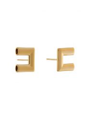 Elisabetta Franchi Kolczyki OR-60A-57E2-V130 Złoty. Żółte kolczyki Elisabetta Franchi, metalowe. Za 569.99 zł.
