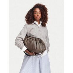 Torebka Weekend Max Mara. Brązowe torebki klasyczne Weekend Max Mara, bez wzorów, bez dodatków. Za 2,334.00 zł.