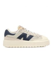 New Balance Skórzane sneakersy "CT302" w kolorze beżowo-czarnym rozmiar: 38,5. Brązowe trampki New Balance, bez wzorów, z materiału, bez zapięcia. Za 463.38 zł.