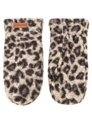 Zwillingsherz Rękawiczki w kolorze beżowym rozmiar: onesize. Brązowe rękawiczki Zwillingsherz, bez wzorów, ze splotem. Za 87.61 zł.