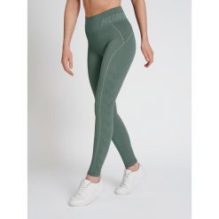 Damskie legginsy ze średnim stanem Hummel TE Christel. Szare legginsy Hummel, xl, bez wzorów, z dzianiny. Za 145.00 zł.