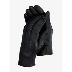 Rękawiczki wiatroszczelne Trekmates Gulo Glove. Czarne rękawiczki TREKMATES, bez wzorów, sportowe. Za 172.99 zł.