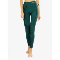 Legginsy termoaktywne damskie Brubeck Thermo Wool by Pustelnik. Zielone bielizna sportowa Brubeck, l, bez wzorów. Za 188.99 zł.