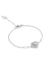 Guess Kolczyki JUBB06 009JW Srebrny. Szare bransoletki Guess, metalowe. Za 231.99 zł.