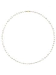 ATELIERS SAINT GERMAIN Naszyjnik perłowy w kolorze białym - dł. 42 cm rozmiar: onesize. Białe naszyjniki ATELIERS SAINT GERMAIN, z perłą, złote. Za 565.99 zł.