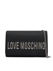 LOVE MOSCHINO Torebka JC4103PP1PKD000B Czarny. Czarne torebki klasyczne Love Moschino, bez wzorów, ze skóry, bez dodatków. Za 699.99 zł.