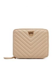 PINKO Duży Portfel Damski Taylor Zip Around PE 23 PCPL 100249 A0GK Beżowy. Brązowe portfele Pinko, bez wzorów, ze skóry. Za 579.99 zł.