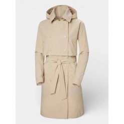 Płaszcz Damski Helly Hansen W Jane. Brązowe płaszcze Helly Hansen, bez wzorów, bez kaptura. W wyprzedaży za 980.50 zł.