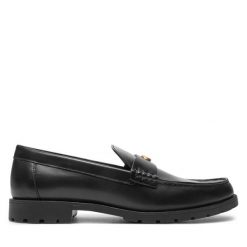 Lordsy Coach. Czarne lordsy Coach, bez wzorów, bez obcasa, bez zapięcia. Za 739.99 zł.