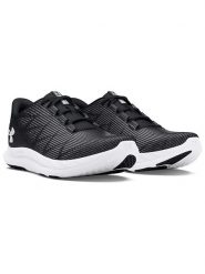 Under Armour Buty "Charged Speed Swift" w kolorze czarnym do biegania rozmiar: 39. Czarne obuwie sportowe Under Armour, z materiału, bez zapięcia, do biegania. Za 153.71 zł.