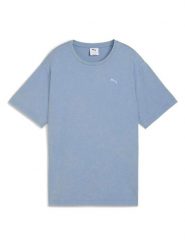 Puma Koszulka w kolorze błękitnym rozmiar: XL. Niebieskie bluzki Puma, xl, bez wzorów, bez kołnierzyka, bez ramiączek. Za 74.46 zł.