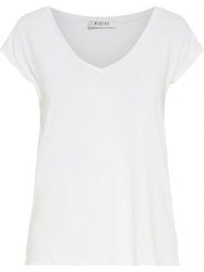 Pieces Koszulka "Kamala" w kolorze białym rozmiar: XL. Białe bluzki Pieces, xl, bez wzorów, bez kołnierzyka, bez ramiączek. Za 60.73 zł.