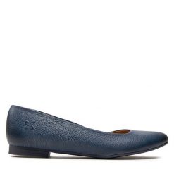 Baleriny Maciejka. Niebieskie baleriny Maciejka, bez wzorów, bez obcasa. Za 339.99 zł.