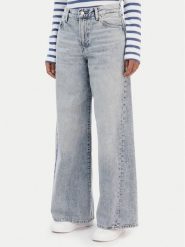 Tommy Hilfiger Jeansy 70's WW0WW48519 Niebieski Wide Leg. Niebieskie jeansy TOMMY HILFIGER, s, bez wzorów. Za 649.99 zł.