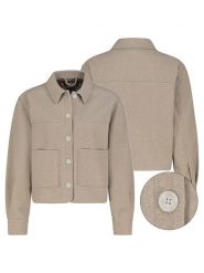 Sublevel Kurtka koszulowa w kolorze beżowym rozmiar: XL. Brązowe kurtki Sublevel, xl, bez wzorów, bez kaptura. Za 126.99 zł.