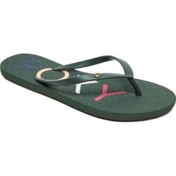 ROXY Damskie japonki Sandy II Green ARJL100681-GRN (rozmiar 40). Zielone klapki Roxy, bez wzorów, bez obcasa. W wyprzedaży za 53.00 zł.