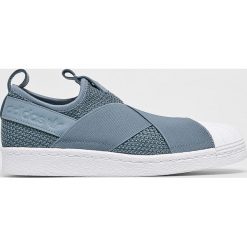 Adidas Originals - Buty. Niebieskie obuwie sportowe Adidas Originals, z materiału, bez zapięcia. W wyprzedaży za 319.90 zł.
