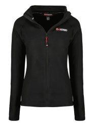 Geographical Norway Kurtka polarowa "Tug" w kolorze czarnym rozmiar: XL. Czarne swetry Geographical Norway, xl, bez wzorów, z polaru, bez ramiączek. Za 79.21 zł.