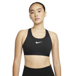 Damski Biustonosz Sportowy Z Logo Femme. Czarne bielizna sportowa Nike, s, bez wzorów. Za 76.99 zł.